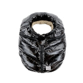 7 AM Enfant Car Seat Cocoon Polar Baby Cover, Black, 0 - 12M - ANB Baby